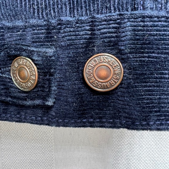 1960s big E Levi’s navy corduroy jacket - Picture 5 of 6